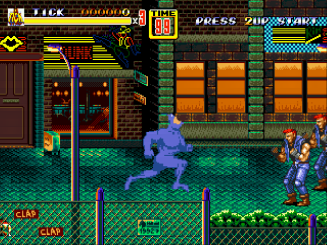 Tick in Streets of Rage 2 Screenshot 1